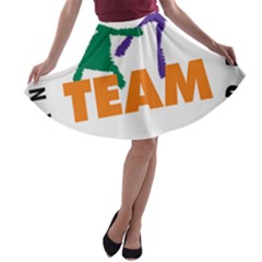 USDA Team Nutrition Logo A-line Skater Skirt