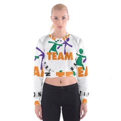 USDA Team Nutrition Logo Cropped Sweatshirt