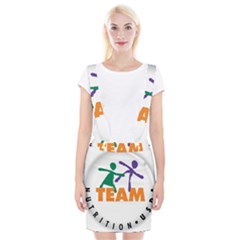 USDA Team Nutrition Logo Braces Suspender Skirt