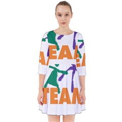 USDA Team Nutrition Logo Smock Dress