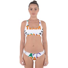 USDA Team Nutrition Logo Cross Back Hipster Bikini Set