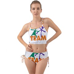 USDA Team Nutrition Logo Mini Tank Bikini Set