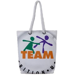 USDA Team Nutrition Logo Full Print Rope Handle Tote (Small)