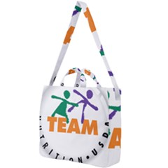 USDA Team Nutrition Logo Square Shoulder Tote Bag