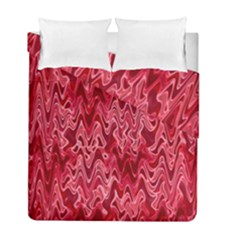 Background Abstract Surface Red Duvet Cover Double Side (full/ Double Size) by Wegoenart