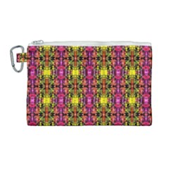 Abstract 41 Canvas Cosmetic Bag (large) by ArtworkByPatrick