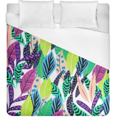 Leaves  Duvet Cover (king Size) by Sobalvarro