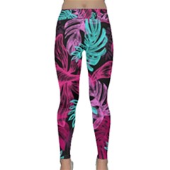 Leaves Classic Yoga Leggings by Sobalvarro