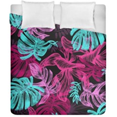 Leaves Duvet Cover Double Side (california King Size) by Sobalvarro