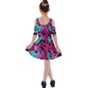 Leaves Kids  Shoulder Cutout Chiffon Dress View2