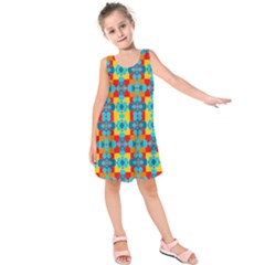 Pop Art  Kids  Sleeveless Dress by Sobalvarro