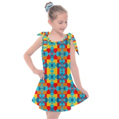 Pop Art  Kids  Tie Up Tunic Dress by Sobalvarro