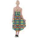 Pop Art  High-Low Halter Chiffon Dress  View2