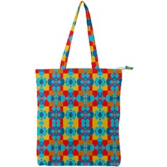 Pop Art  Double Zip Up Tote Bag by Sobalvarro