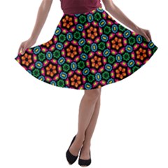 Pattern  A-line Skater Skirt by Sobalvarro