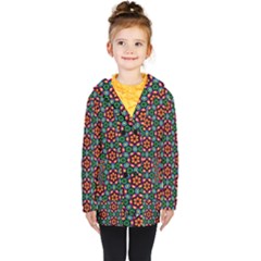 Pattern  Kids  Double Breasted Button Coat by Sobalvarro