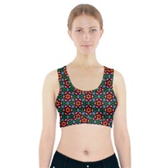 Pattern  Sports Bra With Pocket by Sobalvarro