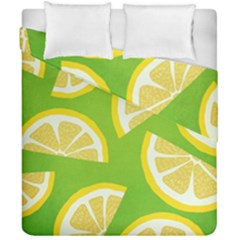 Lemon Fruit Healthy Fruits Food Duvet Cover Double Side (california King Size) by Wegoenart