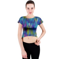 Background  Crew Neck Crop Top by Sobalvarro