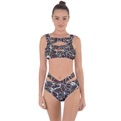 Mental Human Experience Mindset Bandaged Up Bikini Set  by Wegoenart