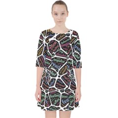 Mental Human Experience Mindset Pocket Dress