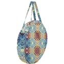 Pattern Giant Round Zipper Tote View3