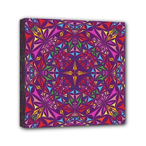 Kaleidoscope  Mini Canvas 6  X 6  (stretched) by Sobalvarro