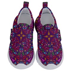 Kaleidoscope  Kids  Velcro No Lace Shoes by Sobalvarro