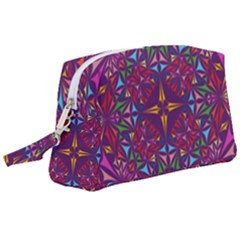 Kaleidoscope  Wristlet Pouch Bag (large) by Sobalvarro