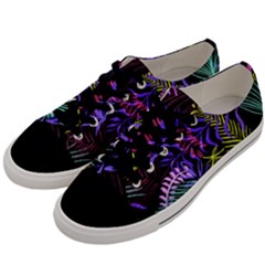 Leaves  Men s Low Top Canvas Sneakers by Sobalvarro