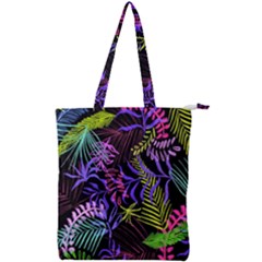 Leaves  Double Zip Up Tote Bag by Sobalvarro