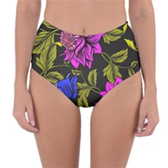 Botany  Reversible High-waist Bikini Bottoms by Sobalvarro