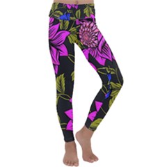 Botany  Kids  Lightweight Velour Classic Yoga Leggings by Sobalvarro