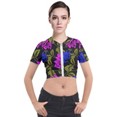 Botany  Short Sleeve Cropped Jacket by Sobalvarro