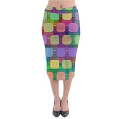 Pattern  Midi Pencil Skirt by Sobalvarro