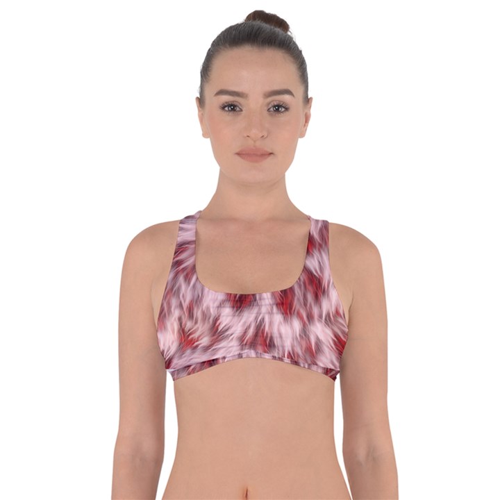 Abstract  Got No Strings Sports Bra