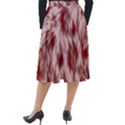Abstract  Classic Velour Midi Skirt  View2