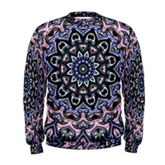 Background Kaleidoscope Abstract Men s Sweatshirt