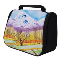 Mendoza Argentina Field Nature Full Print Travel Pouch (small)