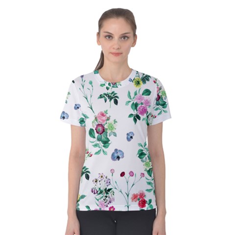 Leaves Women s Cotton Tee by Sobalvarro