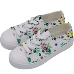 Leaves Kids  Low Top Canvas Sneakers by Sobalvarro