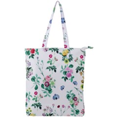 Leaves Double Zip Up Tote Bag by Sobalvarro