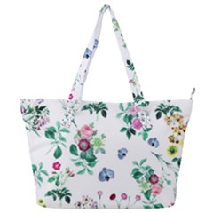 Leaves Full Print Shoulder Bag by Sobalvarro