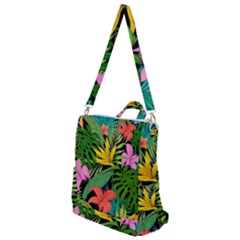 Tropical Greens Crossbody Backpack by Sobalvarro