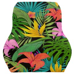 Tropical Greens Car Seat Back Cushion  by Sobalvarro