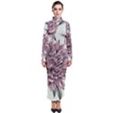 Flowers Turtleneck Maxi Dress View1