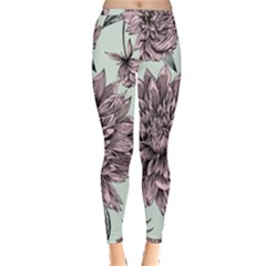 Flowers Inside Out Leggings by Sobalvarro