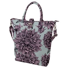 Flowers Buckle Top Tote Bag by Sobalvarro