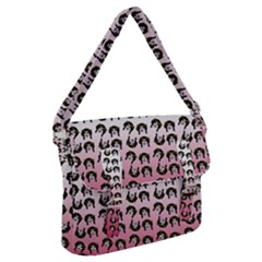 Retro Girl Daisy Chain Pattern Buckle Messenger Bag by snowwhitegirl