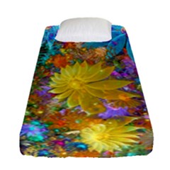 Apo Flower Power Fitted Sheet (single Size)